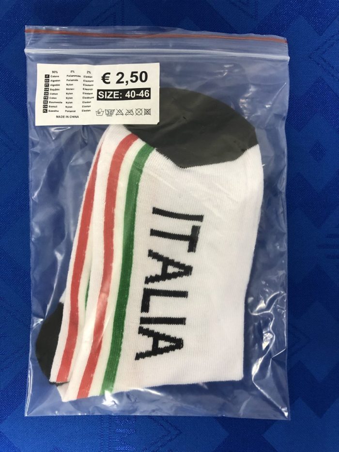 Calzini ITALIA Bianchi e Neri - immagine 5