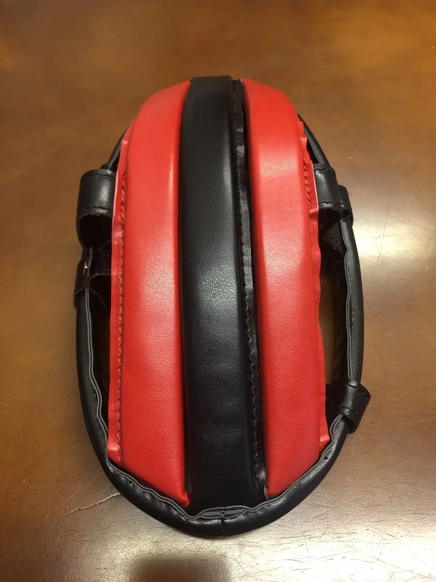 Caschetto ciclismo vintage vinpelle Nero e Rosso - immagine 4
