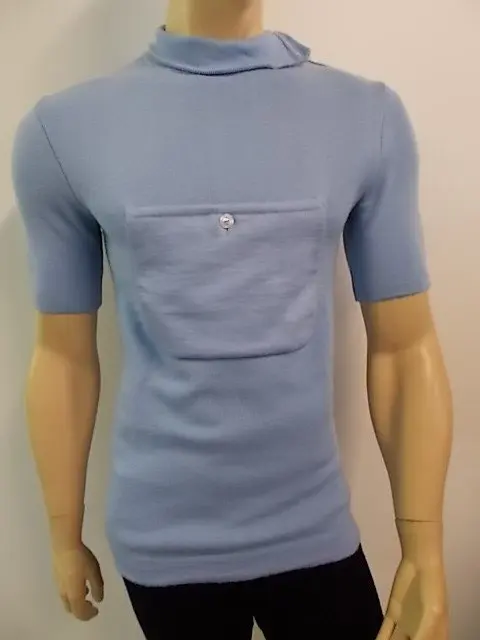 Maglia Ciclismo Vintage in Lana a Coste Manica Corta anni 20/30