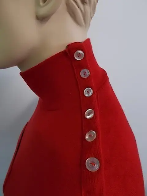 MAGLIA M/L LANA ANNI 10'/20' ROSSA - immagine 4