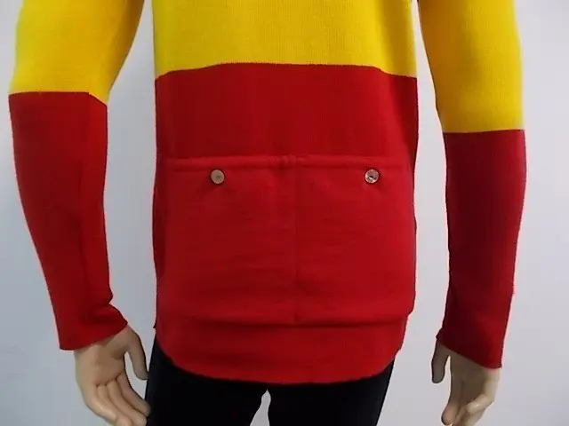 Maglia Ciclismo Vintage in Lana a Coste Manica Lunga anni 20/30 - immagine 6