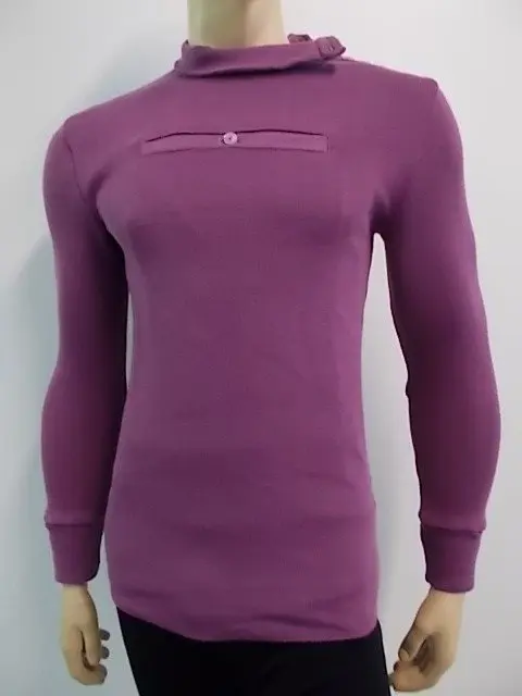 Maglia Ciclismo Vintage in Lana a Coste Manica Lunga anni 10/20