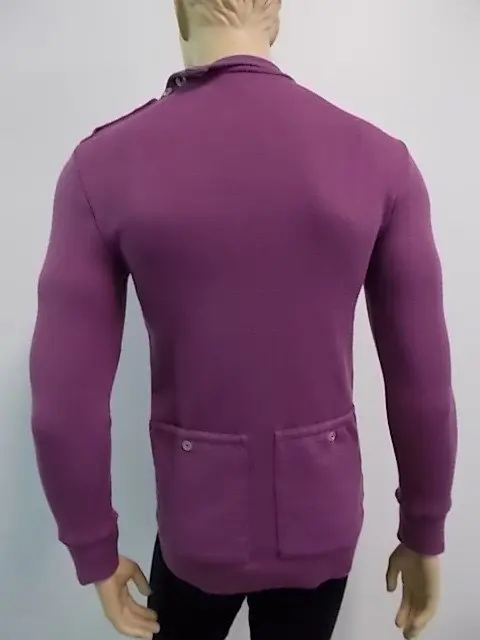Maglia Ciclismo Vintage in Lana a Coste Manica Lunga anni 10/20 - immagine 5