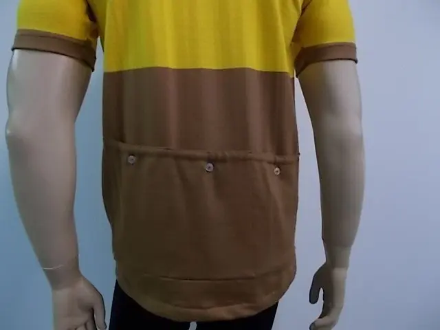 Maglia Ciclismo Vintage in Lana Manica Corta anni 70 - immagine 2