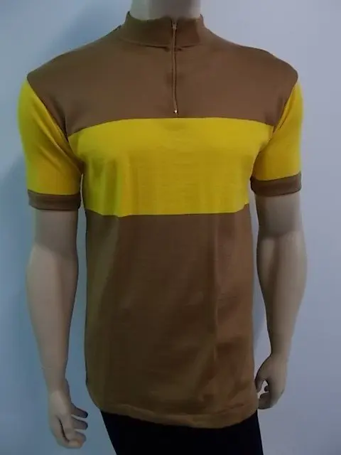 Maglia Ciclismo Vintage in Lana Manica Corta anni 70