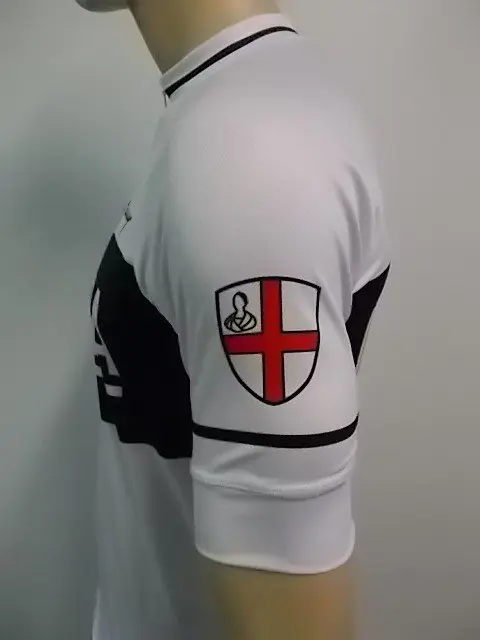 Maglia ciclismo manica corta bianca L.Guerra - immagine 4