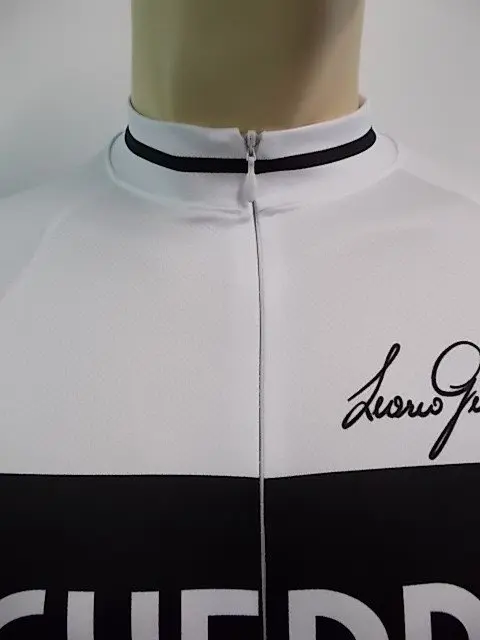 Maglia ciclismo manica corta bianca L.Guerra - immagine 3