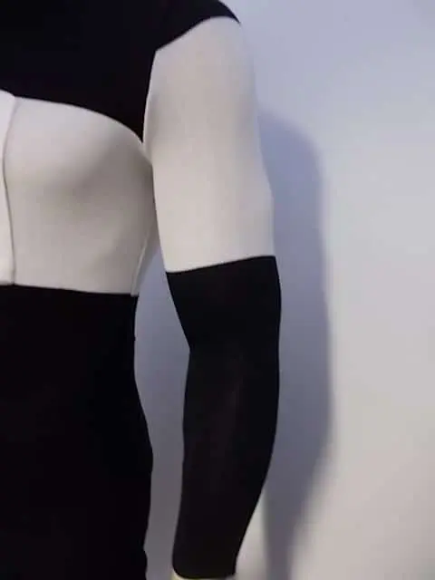 Maglia Ciclismo Vintage in Lana a Coste Manica Lunga anni 10/20 - immagine 3