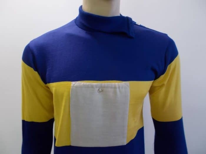 Maglia Ciclismo Vintage in Lana Manica Lunga anni 10/20 - immagine 2