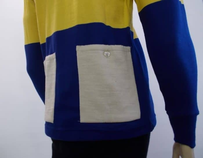 Maglia Ciclismo Vintage in Lana Manica Lunga anni 10/20 - immagine 8