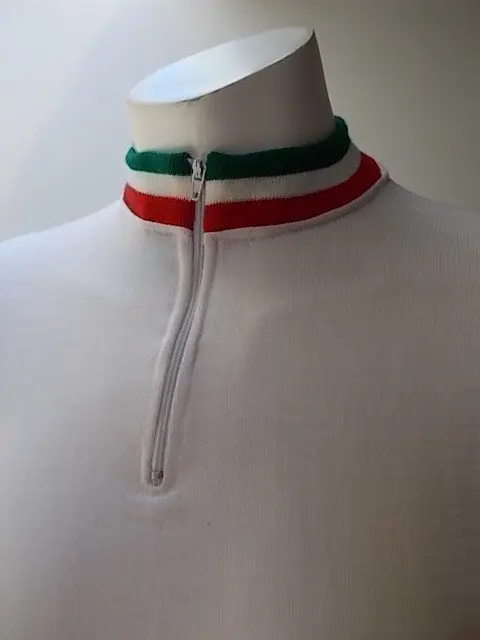 Maglia Ciclismo Vintage in Lana Manica Corta anni 70 - immagine 4