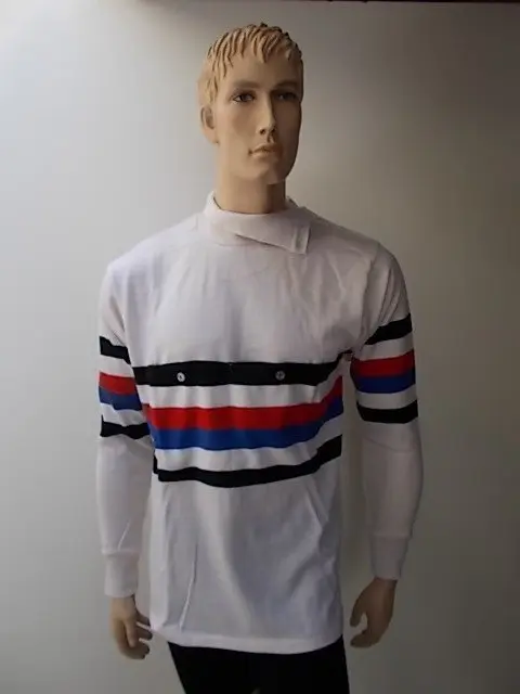 Maglia Ciclismo Vintage in Lana Manica Lunga anni 20/30