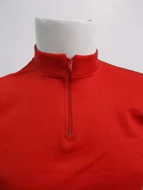 MAGLIA LANA '70 BIANCA E ROSSA CON POLSINO TRICOLORE - immagine 4