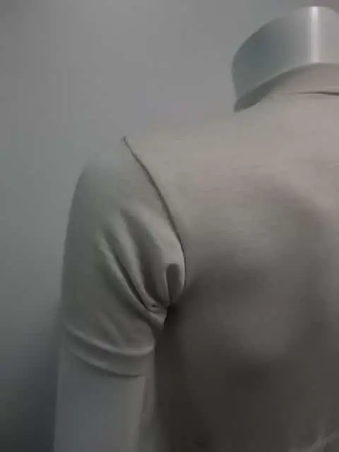 MAGLIA LANA ANNI '70 BIANCO CORDA - immagine 3