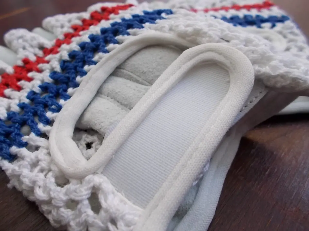 GUANTINO CON DORSO IN CORDA TRICOLORE FRANCESE - immagine 4