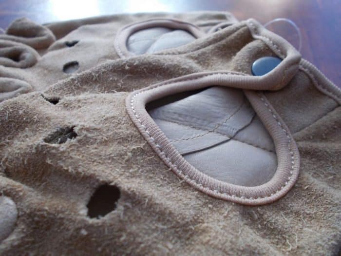 GUANTINO PELLE MORBIDA BEIGE - immagine 4