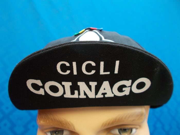 Cappellino Ciclismo Vintage Estivo COLNAGO Nero - immagine 6