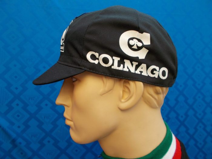 Cappellino Ciclismo Vintage Estivo COLNAGO Nero - immagine 5