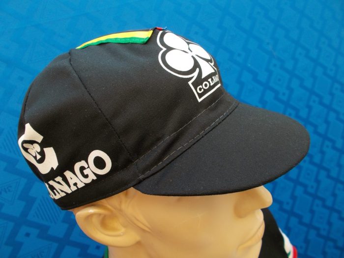 Cappellino Ciclismo Vintage Estivo COLNAGO Nero