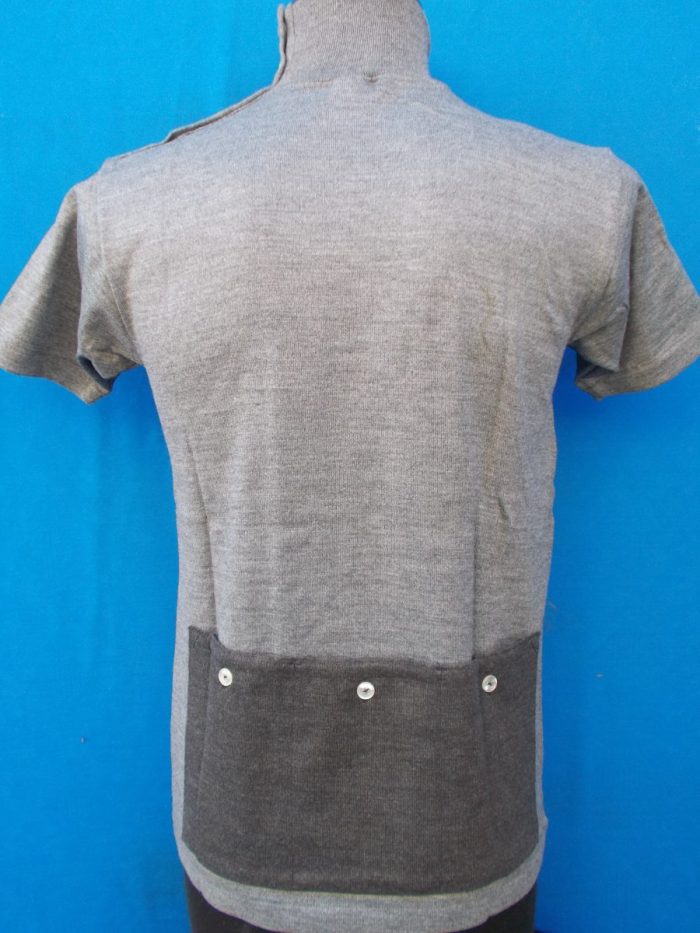 MAGLIA LANA ANNI 20'/30' GRIGIO FASCIA ANTRACITE - immagine 7