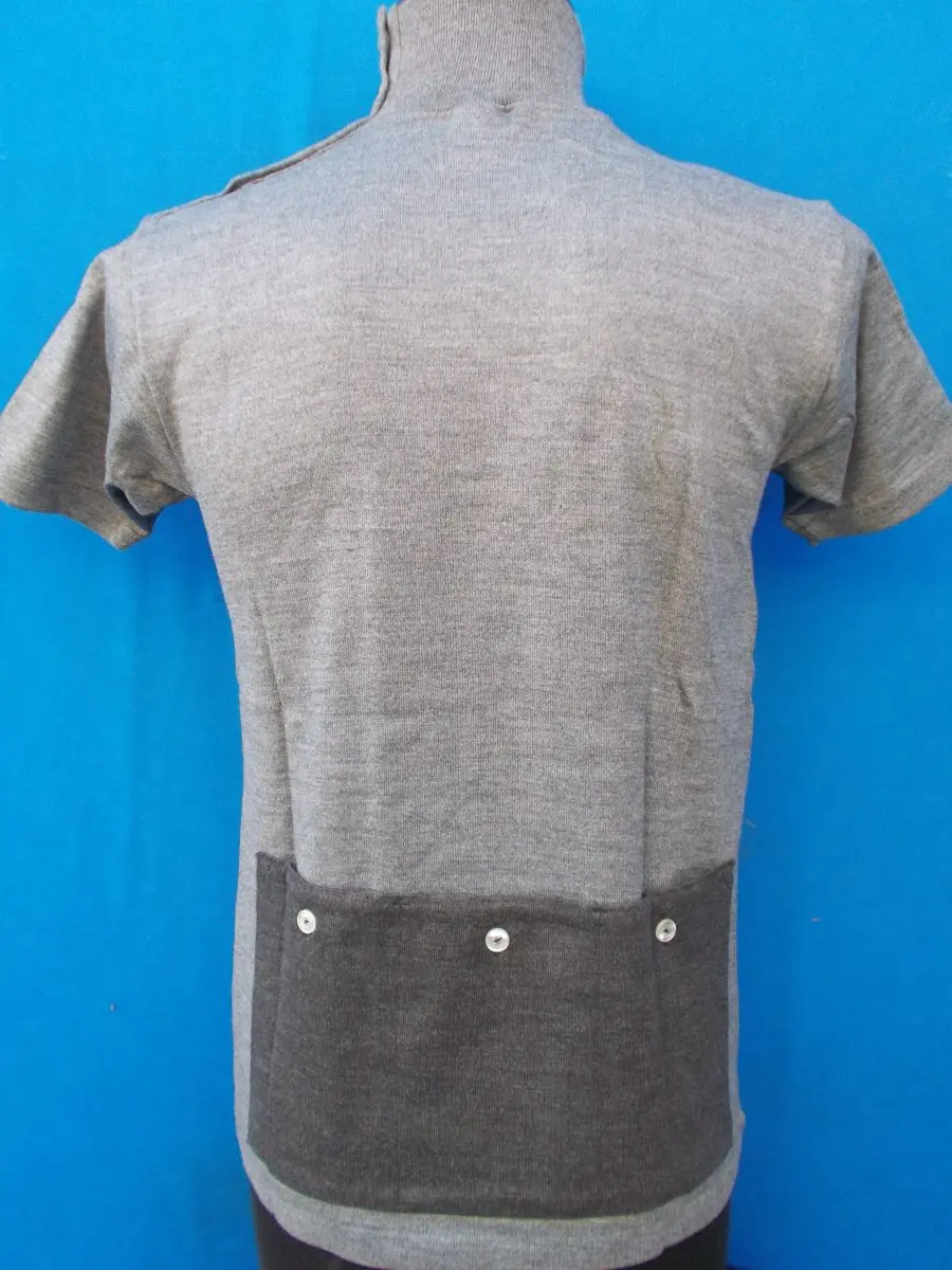 MAGLIA LANA ANNI 20'/30' GRIGIO FASCIA ANTRACITE - immagine 7