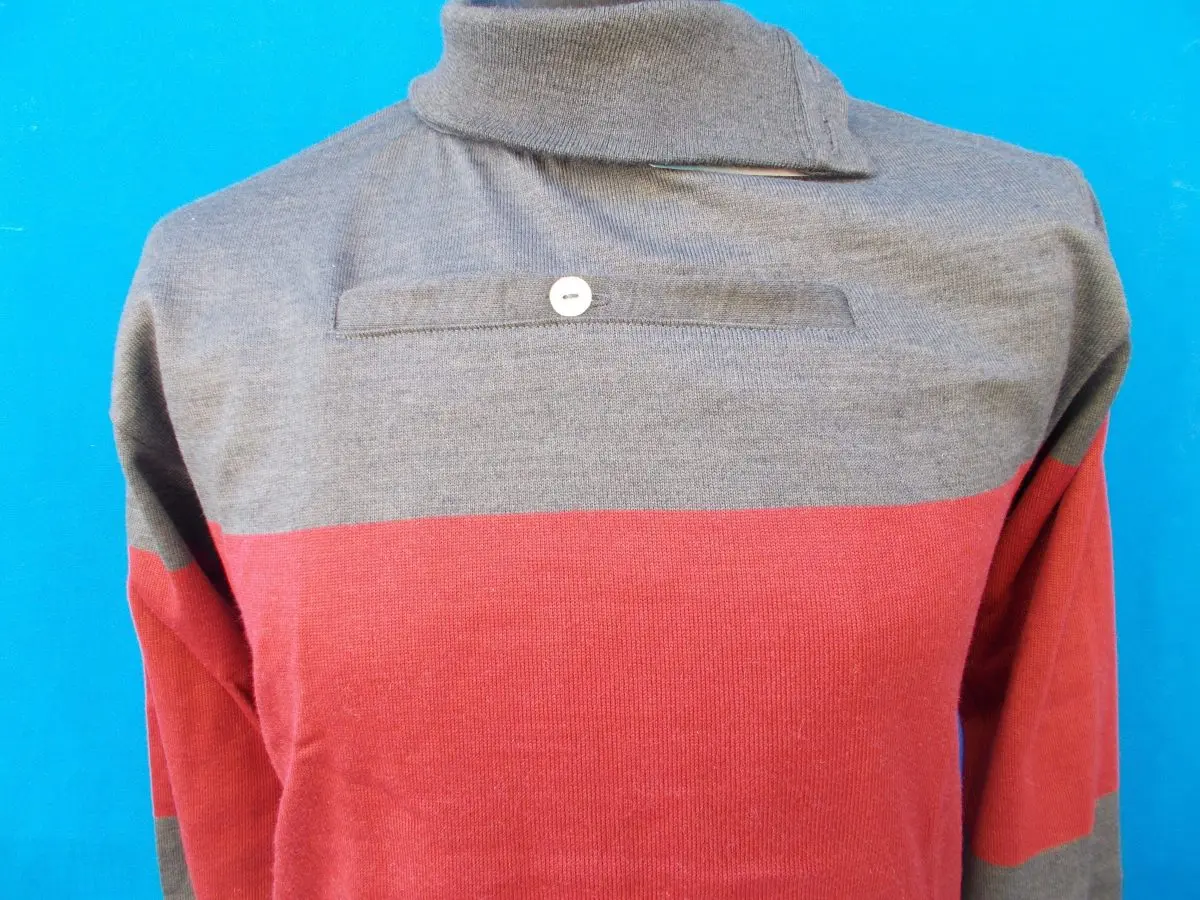 Maglia Ciclismo Vintage in Lana a Coste Manica Lunga anni 10/20 - immagine 2