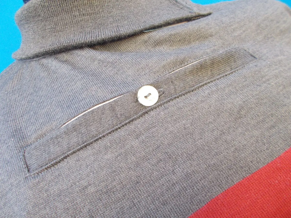 Maglia Ciclismo Vintage in Lana a Coste Manica Lunga anni 10/20 - immagine 6
