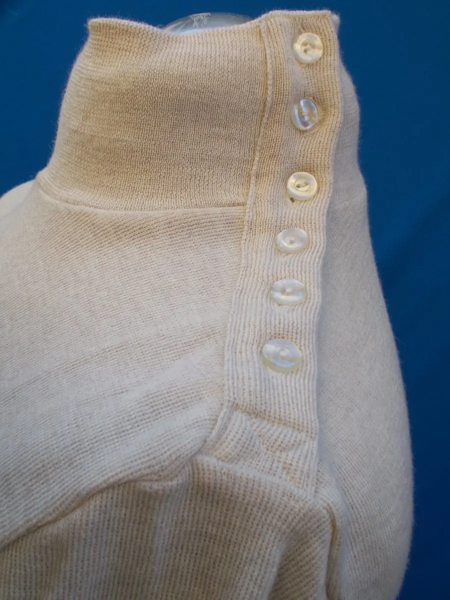 MAGLIA M/L LANA ANNI 20'/30' BIANCO CORDA - immagine 3