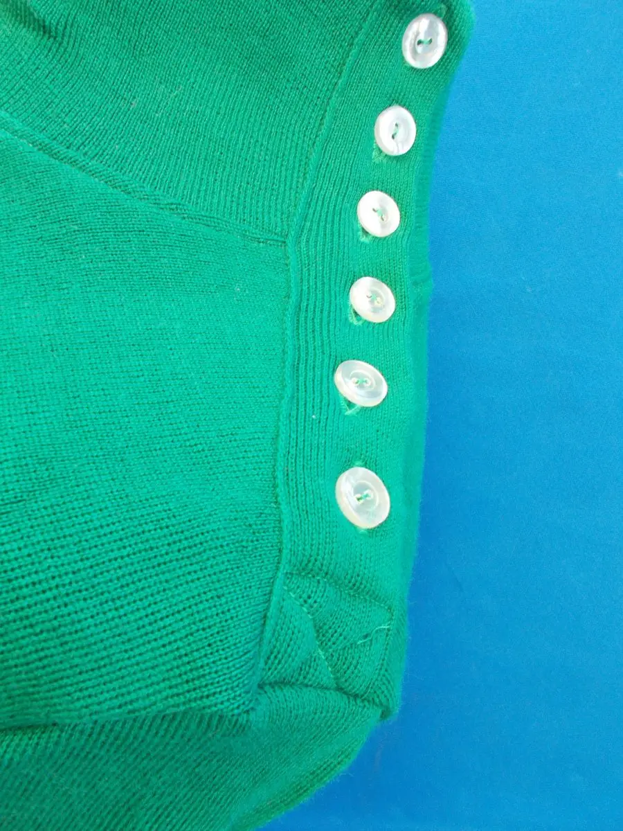 MAGLIA M/L LANA ANNI '20/30 TRICOLORE ITALIA - immagine 3