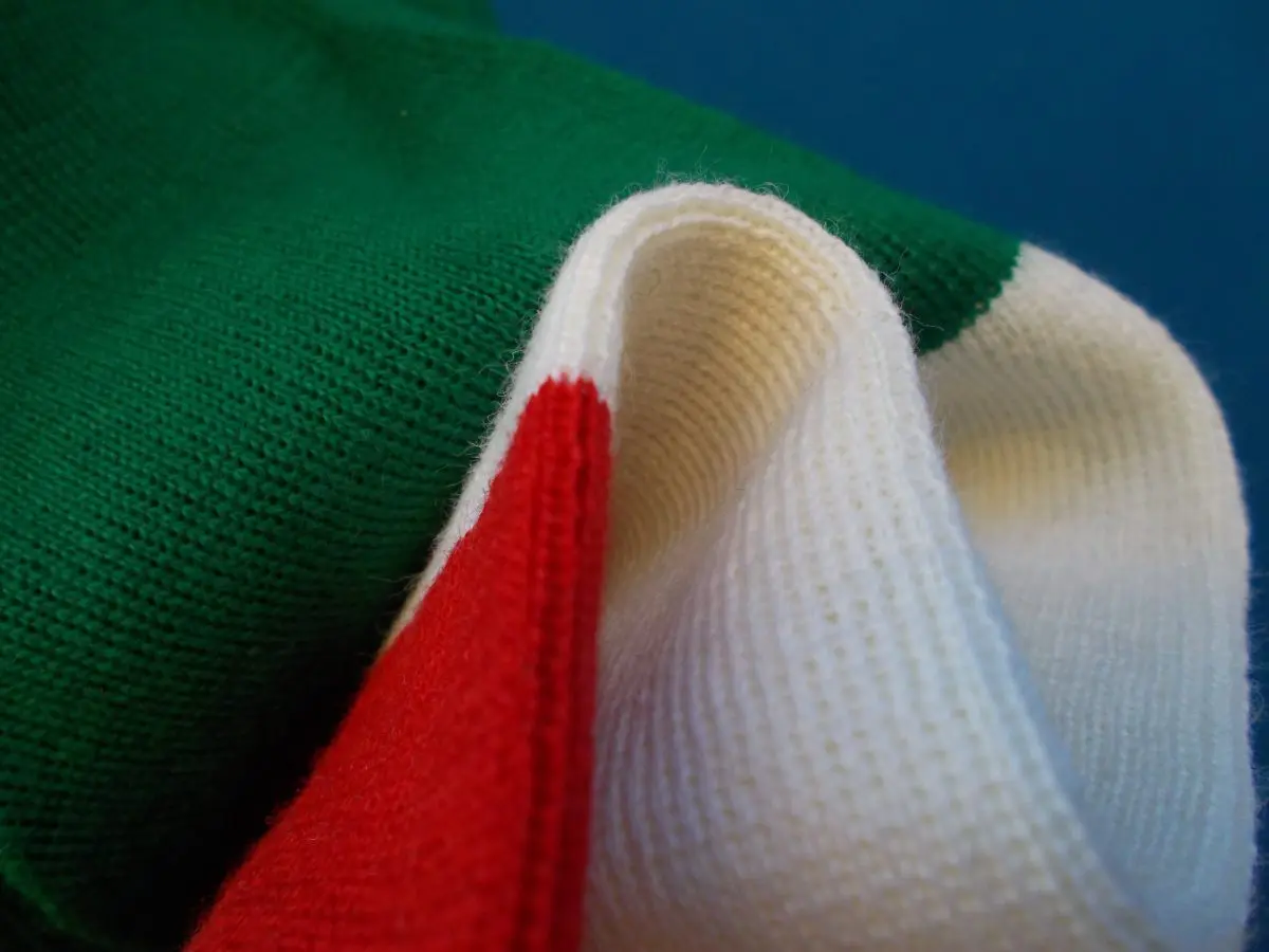 MAGLIA M/L LANA ANNI '20/30 TRICOLORE ITALIA - immagine 5