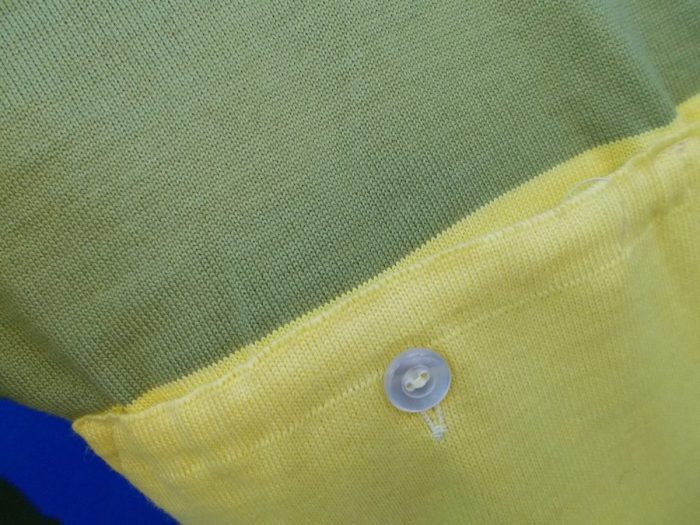 MAGLIA M/L LANA ANNI '20/30 VERDE FASCIA GIALLA - immagine 9