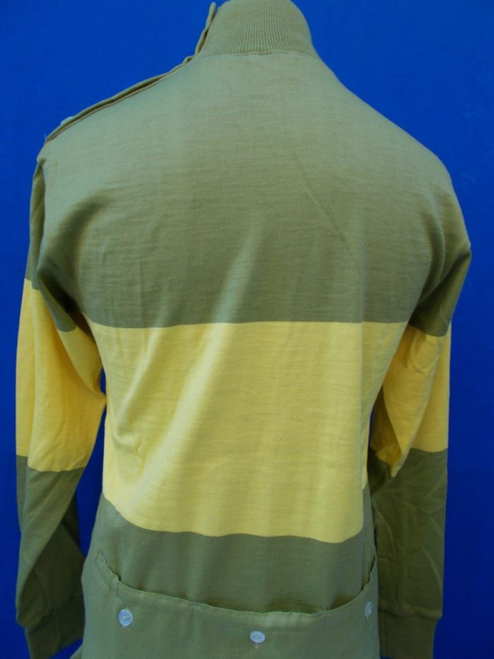 MAGLIA M/L LANA ANNI '20/30 VERDE FASCIA GIALLA - immagine 11