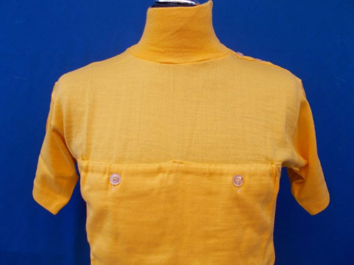 MAGLIA LANA ANNI 20'/30' GIALLA CON MANICOTTI - immagine 2