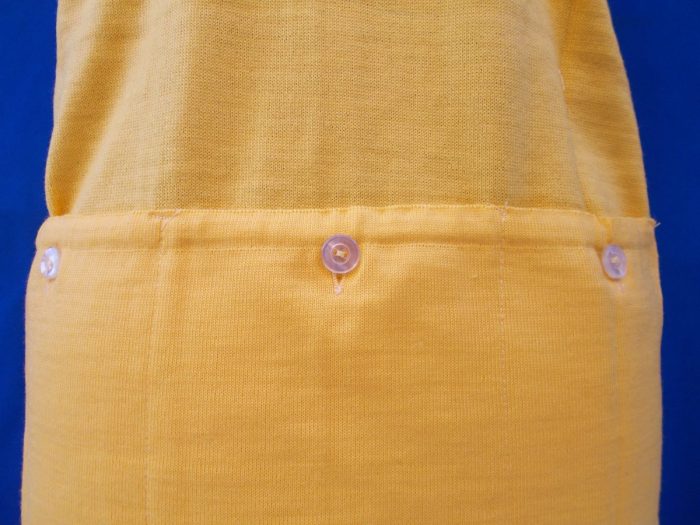 MAGLIA LANA ANNI 20'/30' GIALLA CON MANICOTTI - immagine 5