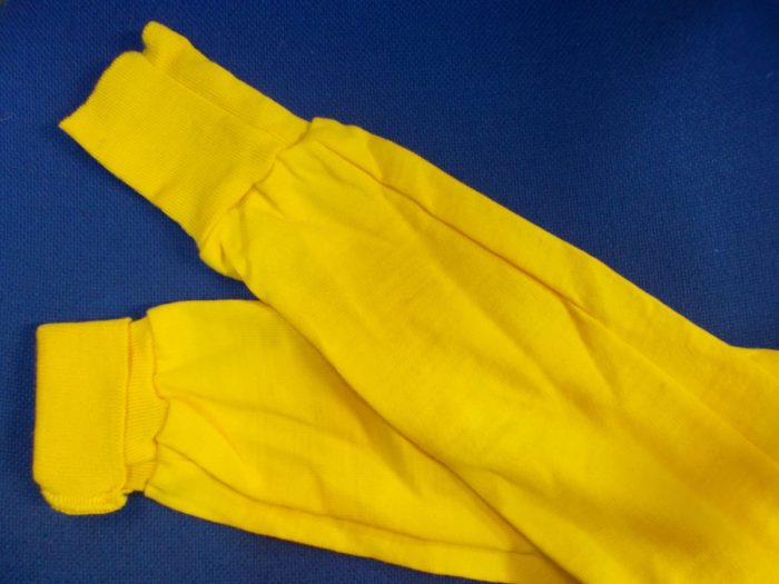 MAGLIA LANA ANNI 20'/30' GIALLA CON MANICOTTI - immagine 7