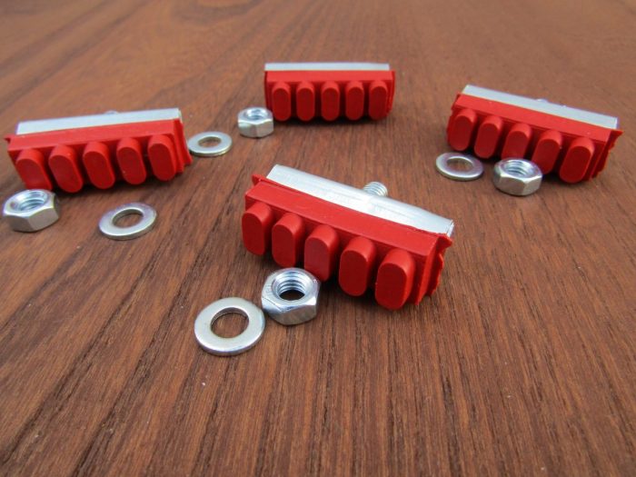Freni 4pz colore Rosso - immagine 4