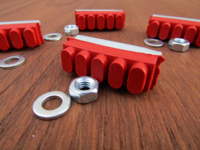 Freni 4pz colore Rosso - immagine 5