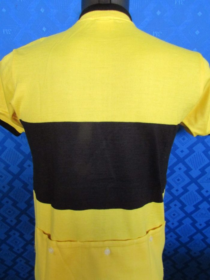 MAGLIA LANA ANNI 70' GIALLA FASCIA NERA - immagine 6
