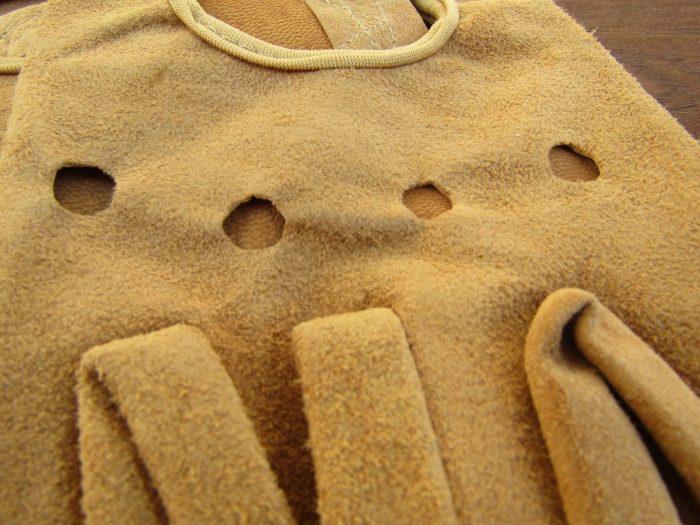 GUANTINO PELLE RIGIDA BEIGE - immagine 3