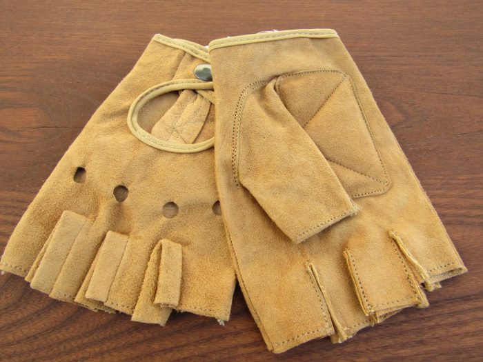 GUANTINO PELLE RIGIDA BEIGE - immagine 5