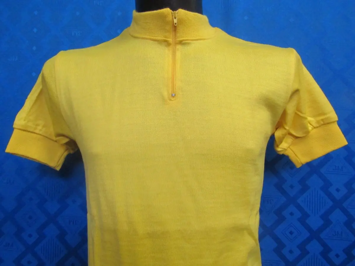 MAGLIA LANA ANNI 70' GIALLA - immagine 2
