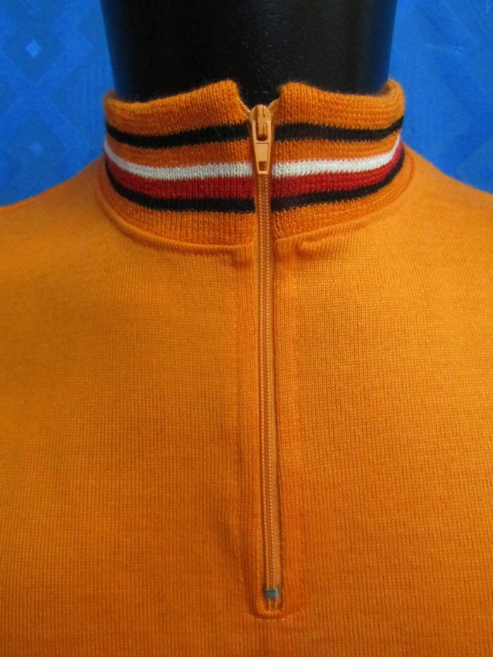 MAGLIA LANA ANNI 70' ARANCIONE, BIANCA E ROSSA - immagine 3