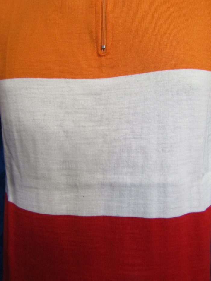 MAGLIA LANA ANNI 70' ARANCIONE, BIANCA E ROSSA - immagine 5