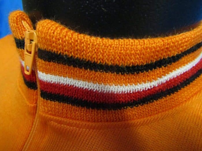 MAGLIA LANA ANNI 70' ARANCIONE, BIANCA E ROSSA - immagine 4