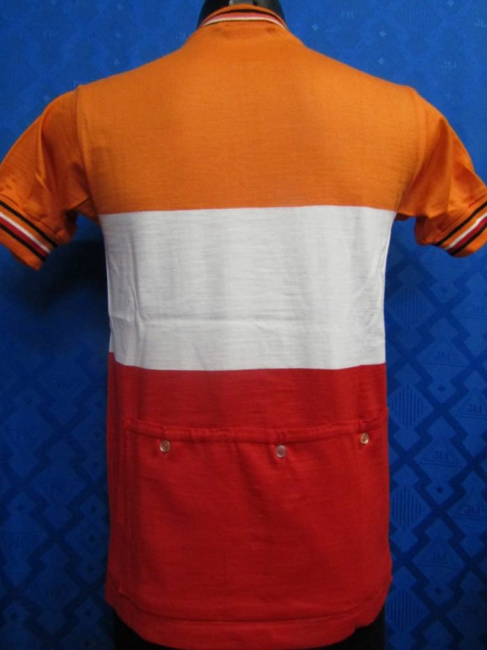 MAGLIA LANA ANNI 70' ARANCIONE, BIANCA E ROSSA - immagine 7