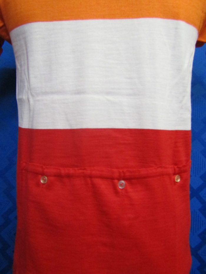 MAGLIA LANA ANNI 70' ARANCIONE, BIANCA E ROSSA - immagine 9