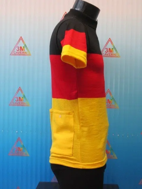 MAGLIA LANA ANNI 70' TRICOLORE GERMANIA - immagine 3