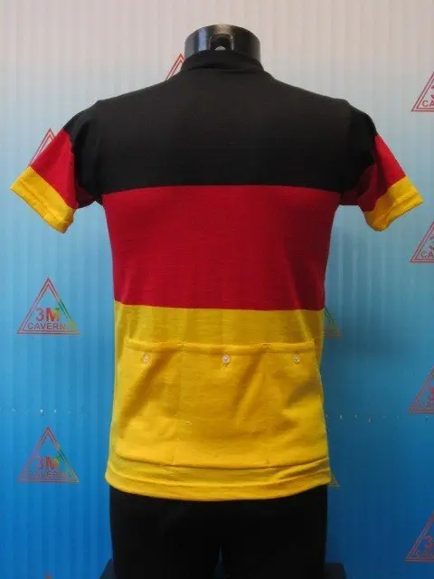 MAGLIA LANA ANNI 70' TRICOLORE GERMANIA - immagine 2