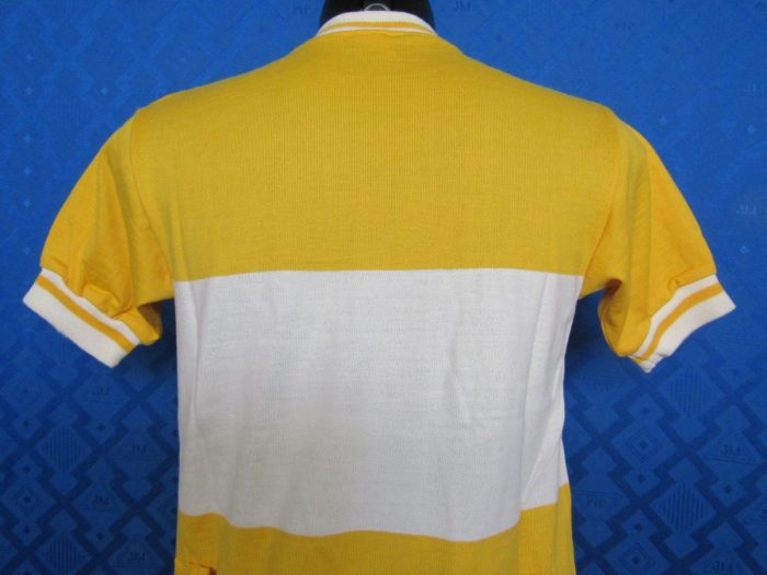 MAGLIA LANA ANNI 70' GIALLA FASCIA BIANCA - immagine 6