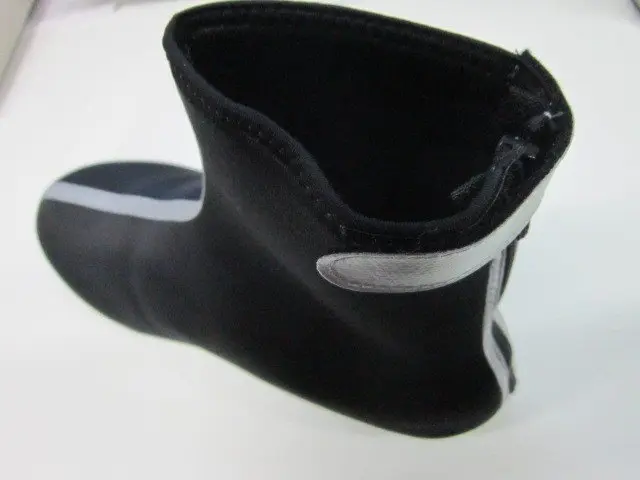 Copriscarpe ciclismo invernale similneoprene nero - immagine 2